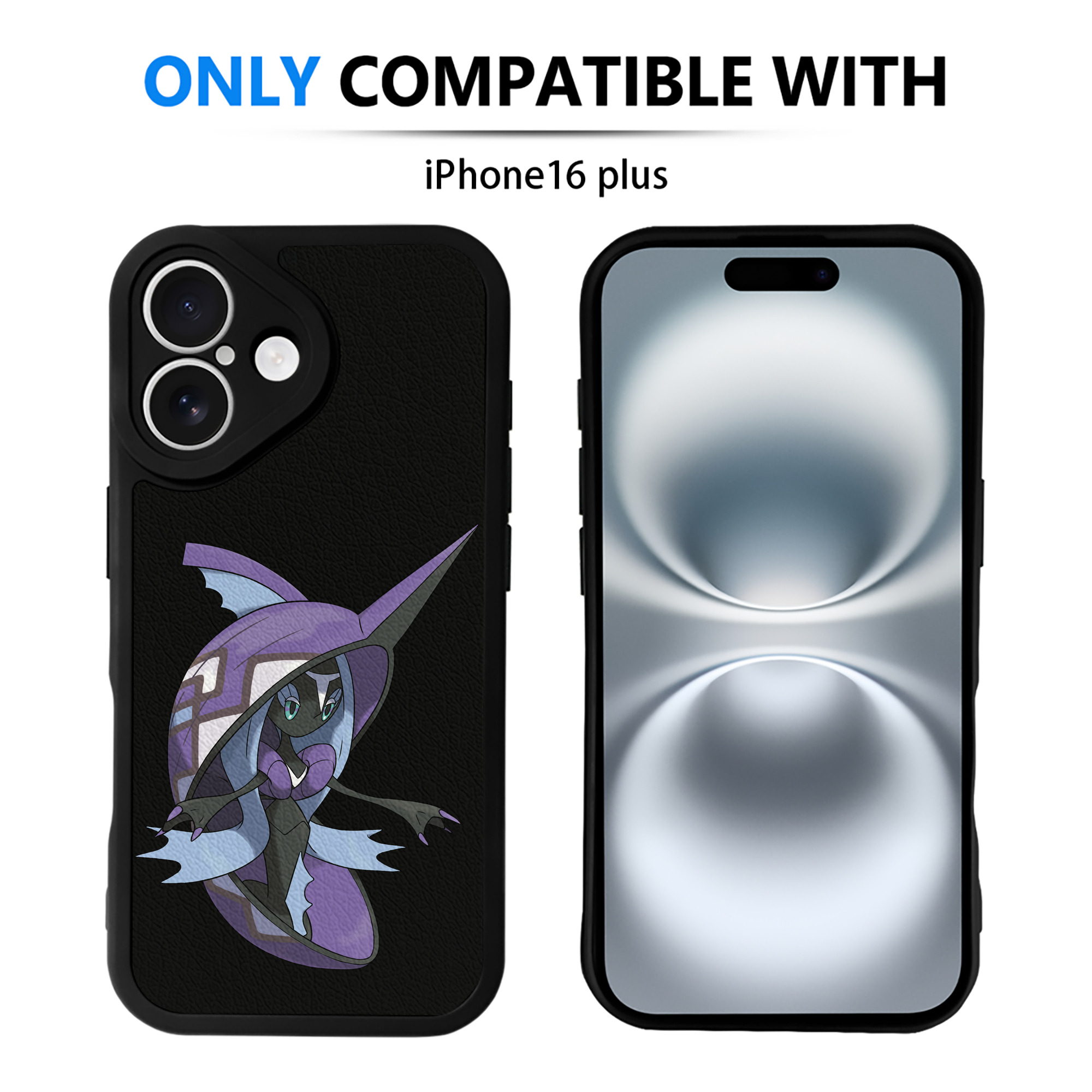 （画像用） ポケットモンスター Pokémon 【iPhone 16シリーズ対応】シリコンスマホケース（レザー調） 材質：シリコン